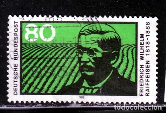 Sellos: ALEMANIA FEDERAL // YVERT 1190 // 1988 ... USADO