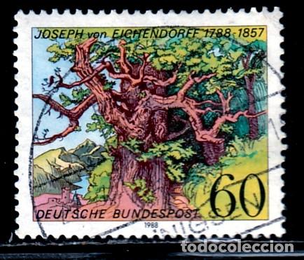 Sellos: ALEMANIA FEDERAL // YVERT 1188 // 1988 ... USADO