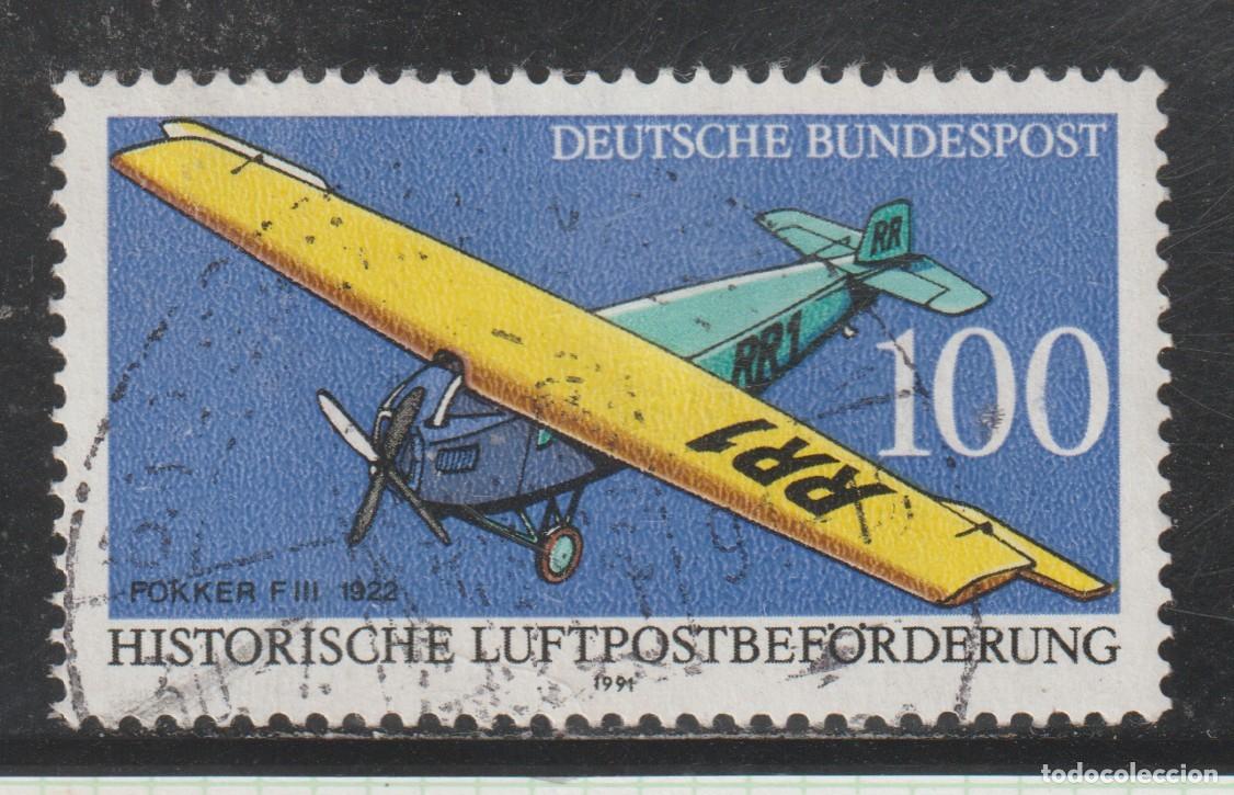 Sellos: ALEMANIA FEDERAL // YVERT 1356 // 1991 ... USADO