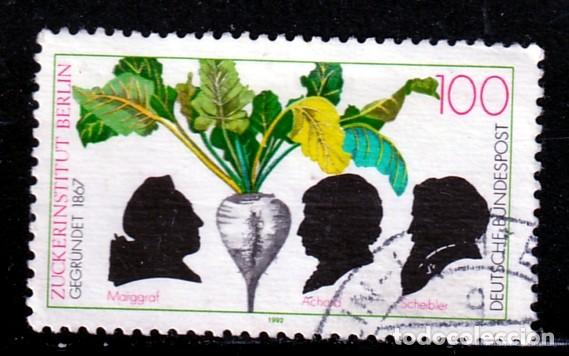 Sellos: ALEMANIA FEDERAL // YVERT 1426 // 1992 ... USADO