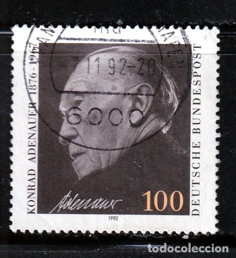 Sellos: ALEMANIA FEDERAL // YVERT 1428 // 1992 ... USADO