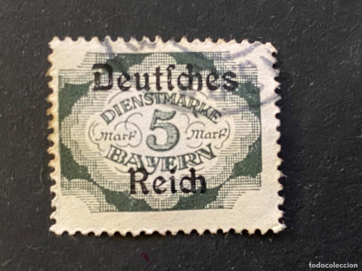 Sellos: Alemania Imperio 1920 Servicio Gubernamental
