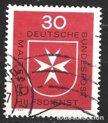 Sellos: ALEMANIA FEDERAL - 1969 - SERVICIO DE AYUDA DE LOS MALTESES EN ALEMANIA - SELLADO