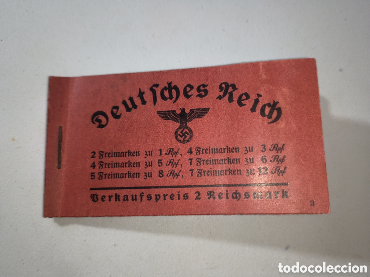 Sellos: Alemania,carnet sellos de correos de carteros ,a&ntilde;o 1940.