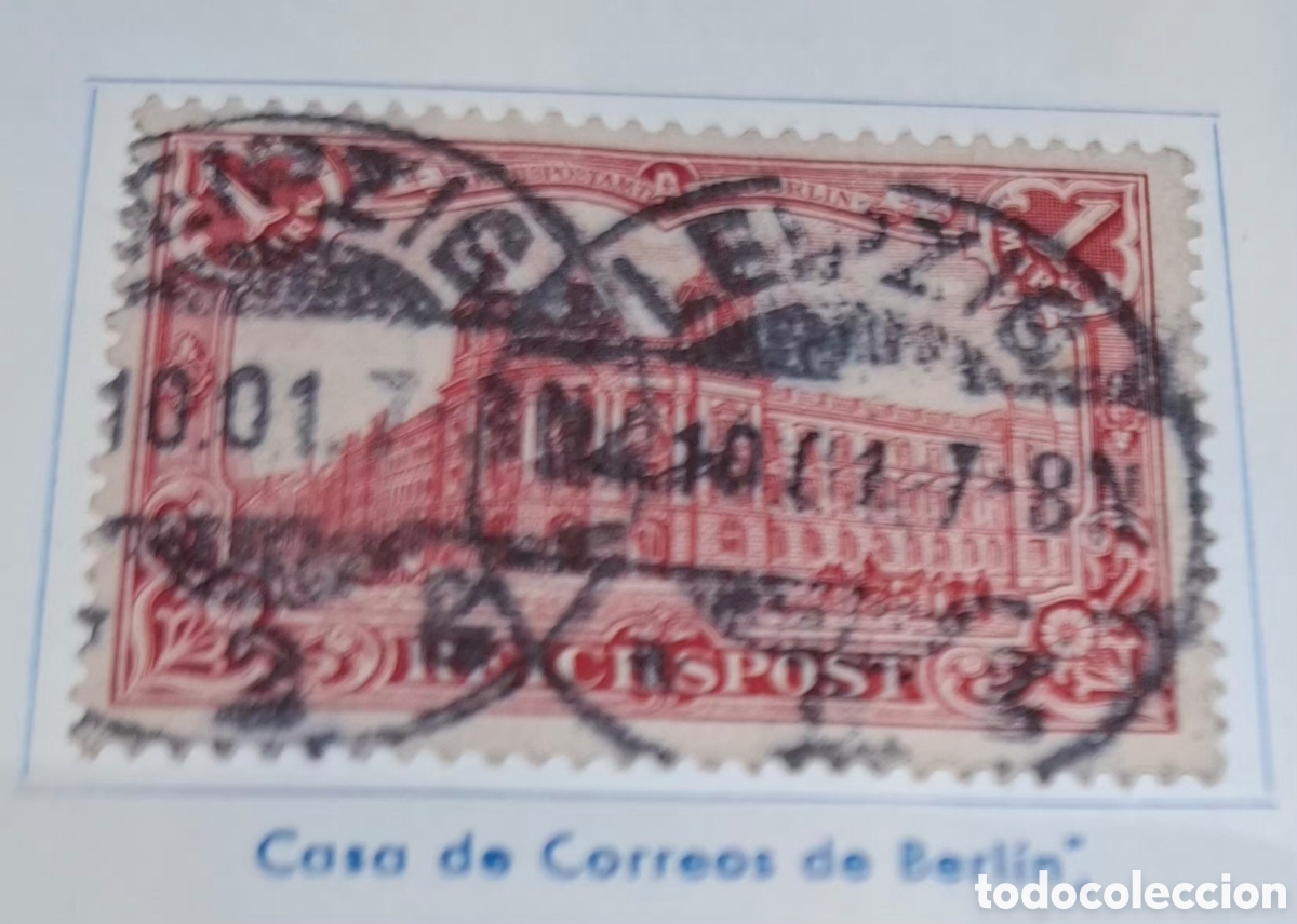 Sellos: Sello de Alemania de 1902 Casa de correos de Berlin usado con matasellos