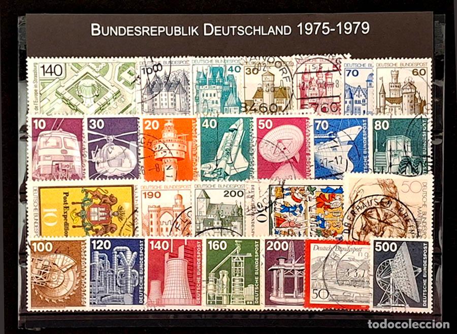 Sellos: 26 sellos de Alemania Occidental - Bundesrepublik Deutschland 1975-1979