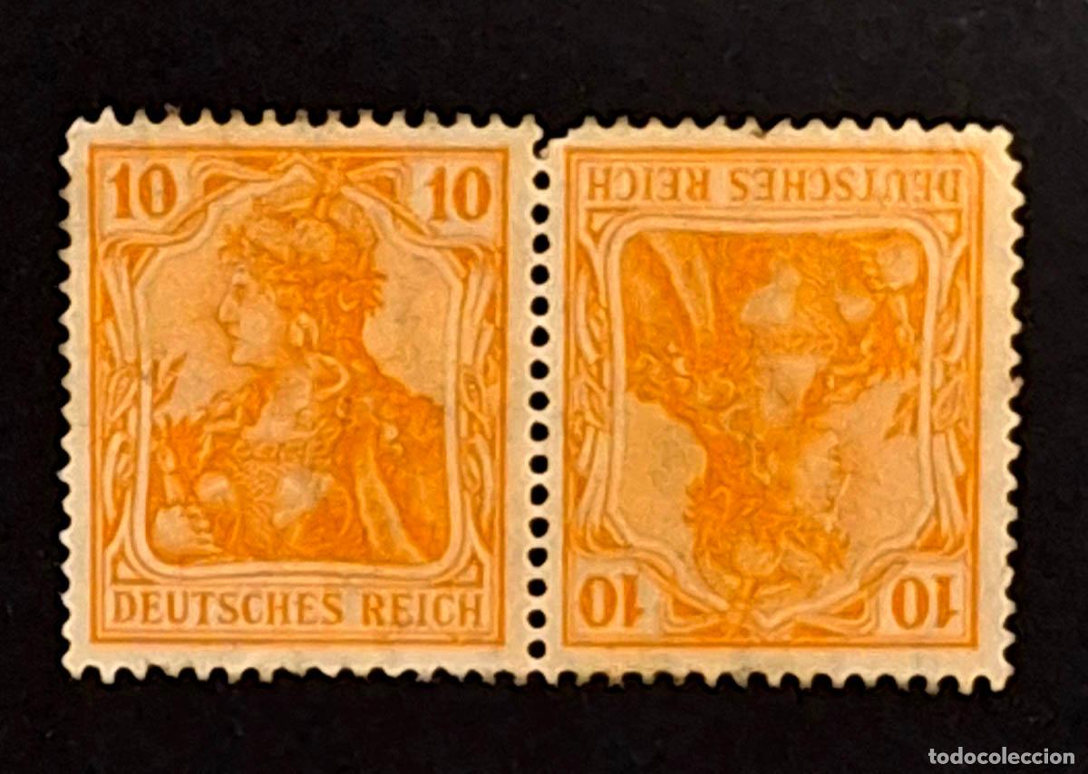 Sellos: 1920, Imperio Alem&aacute;n T&ecirc;te B&ecirc;che - Foto 1