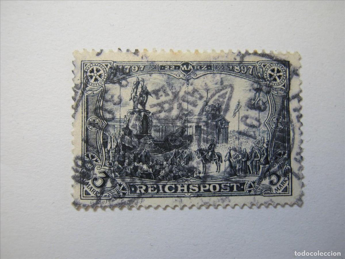 Sellos: ALEMANIA IMPERIO REICH 1900 SERIE YVERT 63 USADO ZONA CLARA.