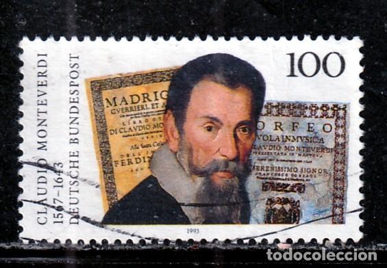 Sellos: ALEMANIA FEDERAL // YVERT 1537 // 1993 ... USADO