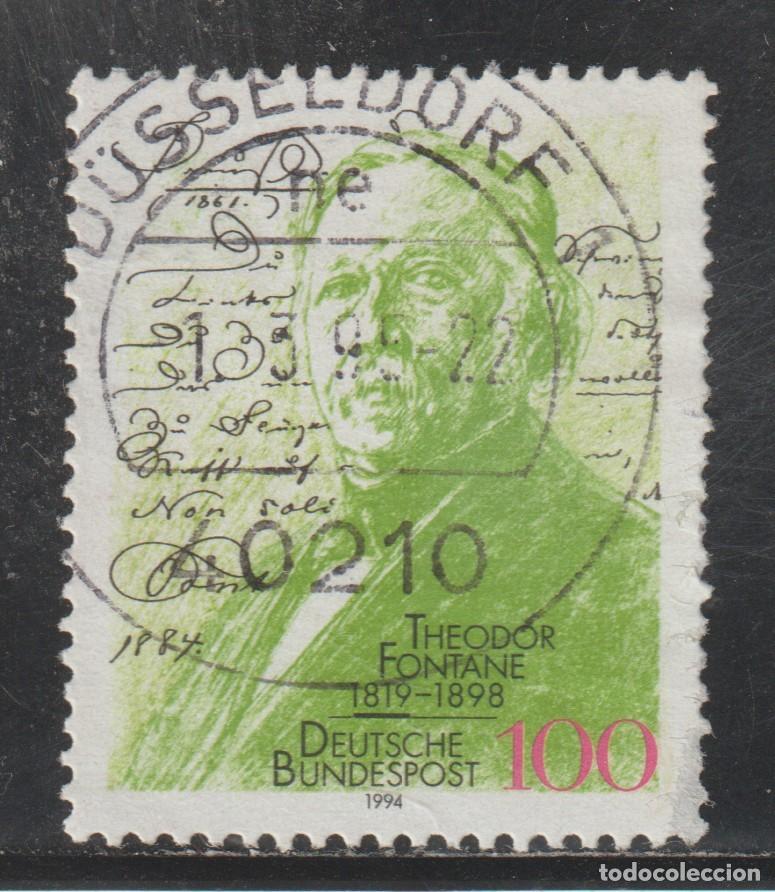 Sellos: ALEMANIA FEDERAL // YVERT 1599 // 1994 ... USADO