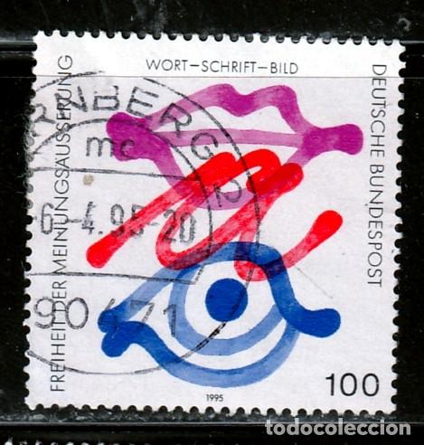 Sellos: ALEMANIA FEDERAL // YVERT 1621 // 1995 ... USADO