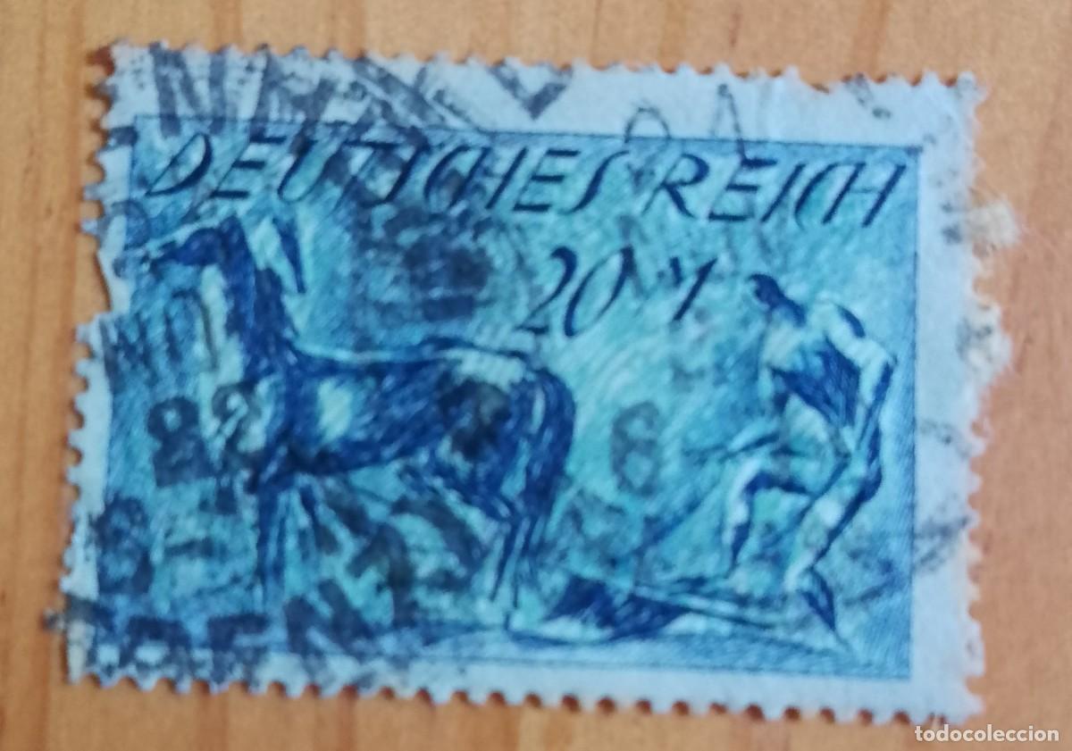 Sellos: ALEMANIA - V/F 20 M - AGRICULTOR, FAENAS DEL CAMPOR, ARAR LA TIERRA - VER DESCRIPCI&Oacute;N