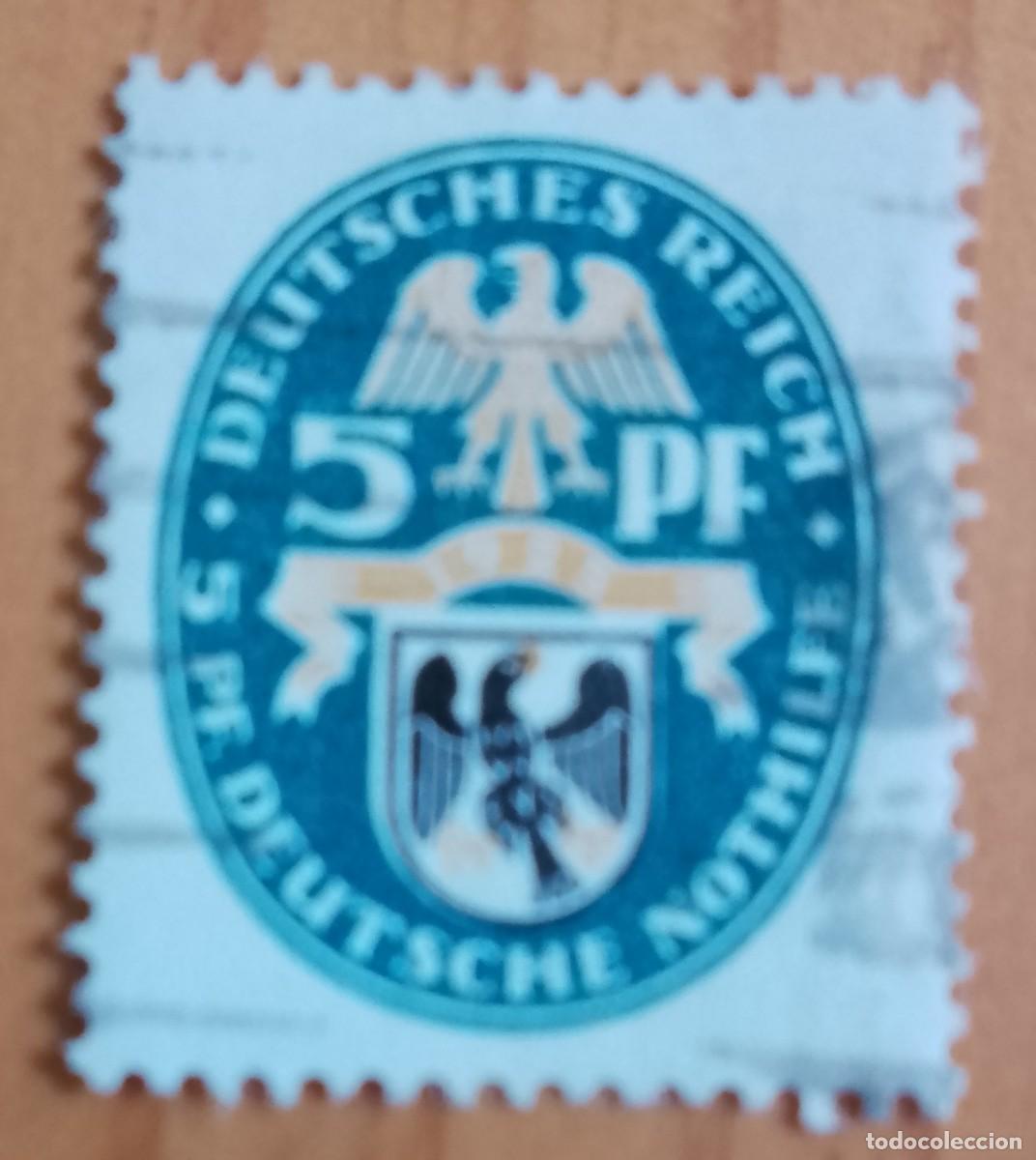 Sellos: ALEMANIA - V/F 5 PF - AYUDA DE EMERGENCIA ALEMANA - VER DESCRIPCI&Oacute;N