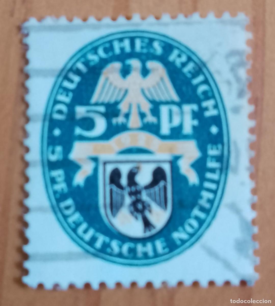 Sellos: ALEMANIA - V/F 5 PF - AYUDA DE EMERGENCIA ALEMANA - VER DESCRIPCI&Oacute;N
