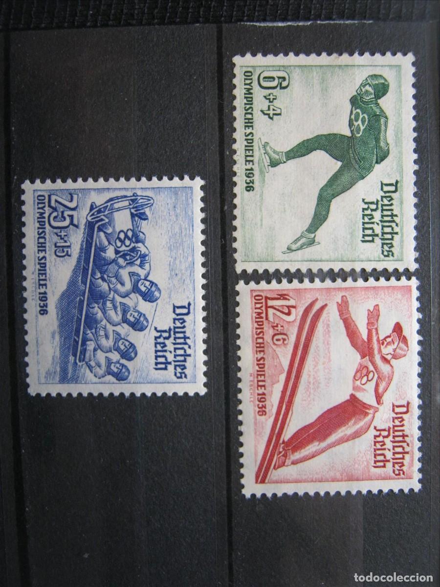 Sellos: ALEMANIA IMPERIO REICH 1935 SERIE YVERT 559/561 MNH** SIN CHARNELA LUJO