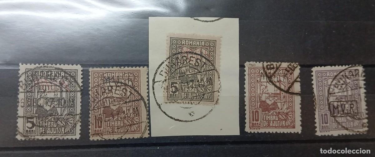 Sellos: Lote sellos de Rumania M1x/ y M2x/y M4