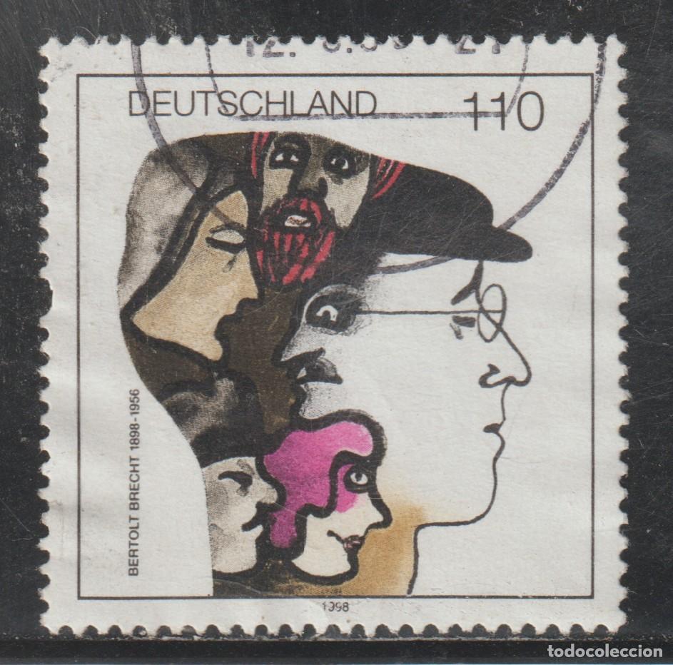Sellos: ALEMANIA FEDERAL // YVERT 1804 // 1998 ... USADO
