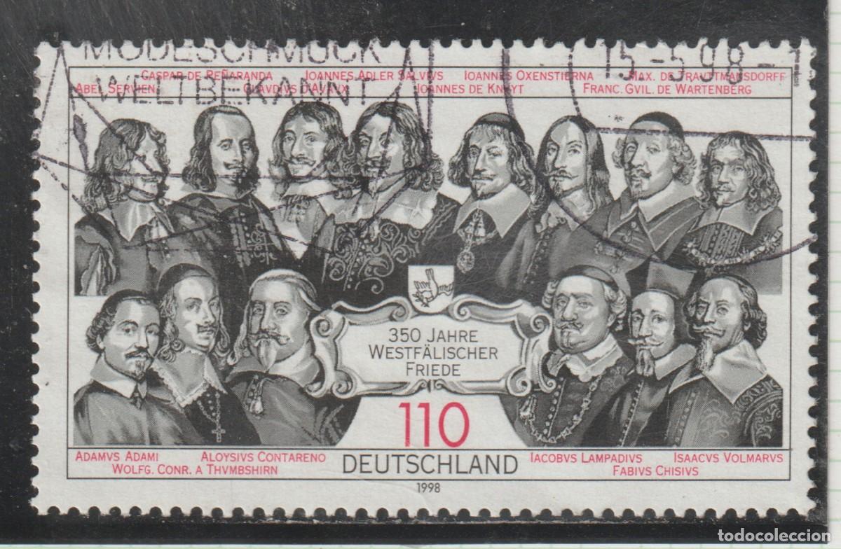 Sellos: ALEMANIA FEDERAL // YVERT 1811 // 1998 ... USADO