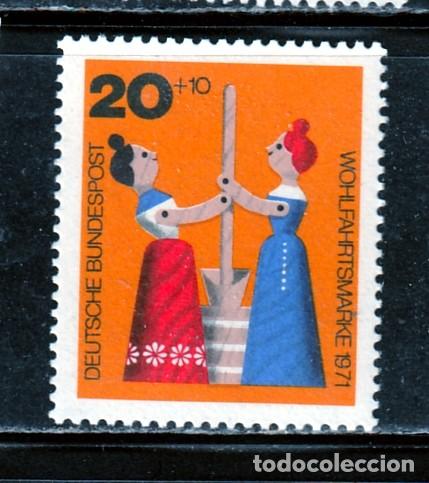 Sellos: ALEMANIA FEDERAL // YVERT 551 // 1971 ... USADO