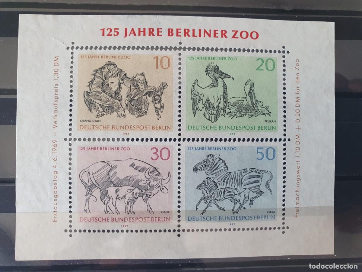Sellos: BERLIN 1969 YVERT HB 2 ** - Foto 1