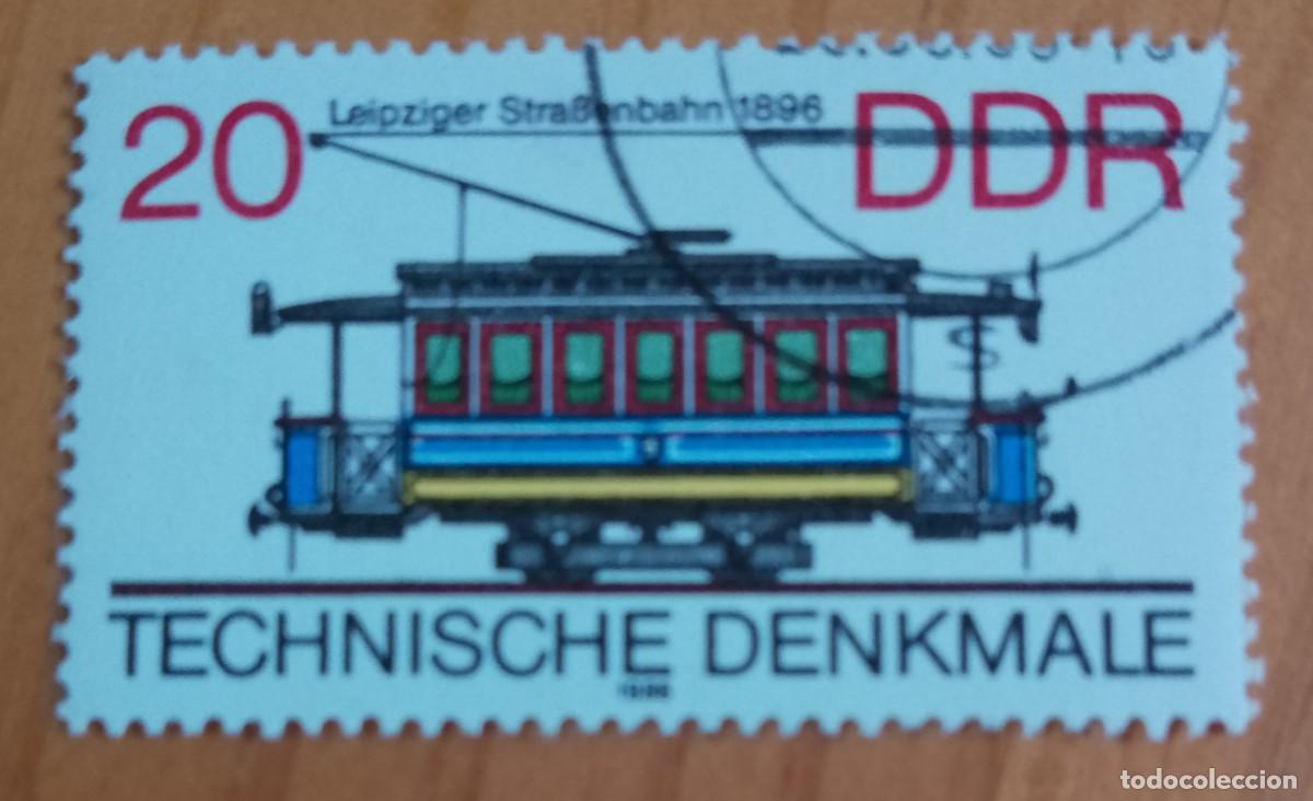 Sellos: ALEMANIA, DDR - A&Ntilde;O 1986 - TREN - YV 2638 - VER DESCRIPCI&Oacute;N