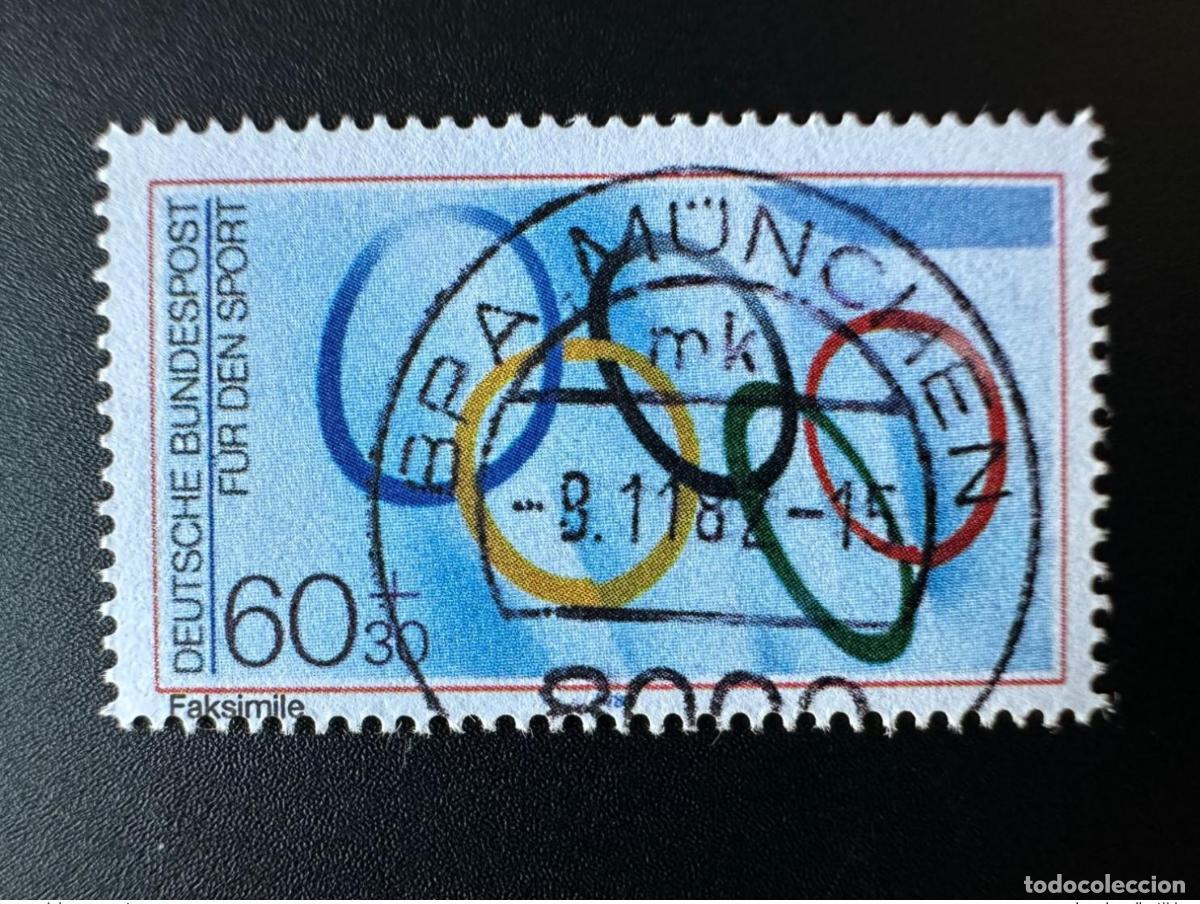 Sellos: BRD Alemania 1980 Mi. XIII Gscheidle Fac Simile Juegos Ol&iacute;mpicos de Mosc&uacute;