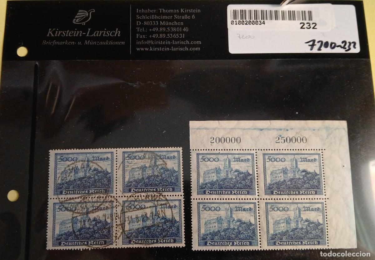 Sellos: Alemania M261(a,b) bloque firmado