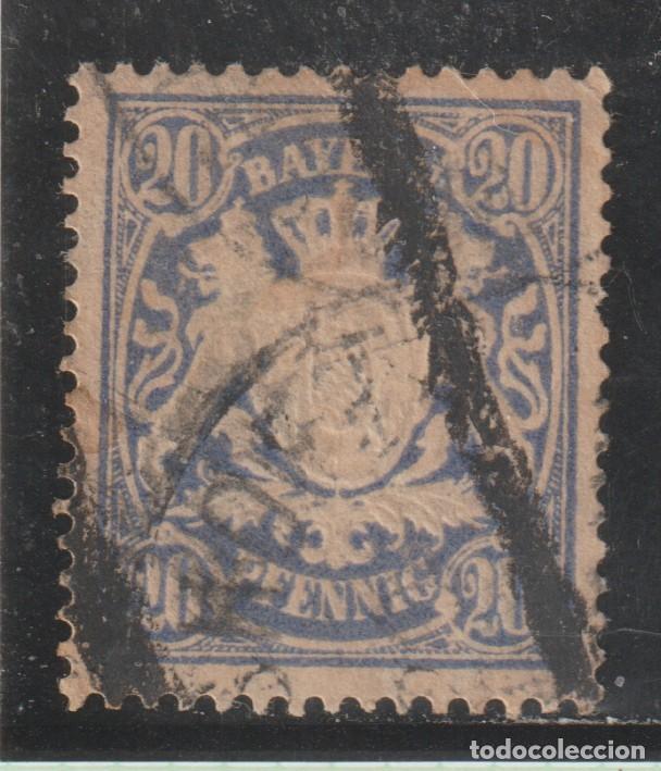 Sellos: ALEMANIA - BAVIERA // YVERT 64 // 1888-04 ... USADO