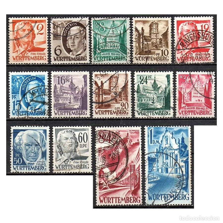 Selos: C0537# Alemania 1948 [SLL] Lote Personajes y temas II (U)