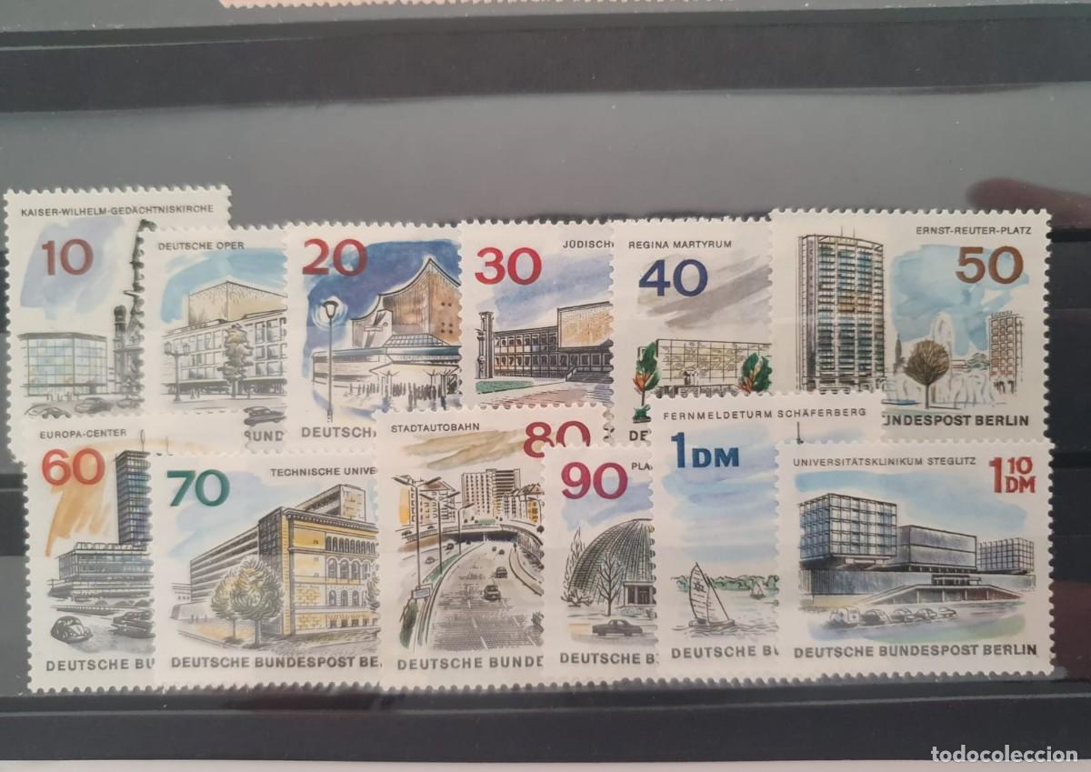 Sellos: ALEMANIA BERLIN 1965-66 -YVERT 230/241 **