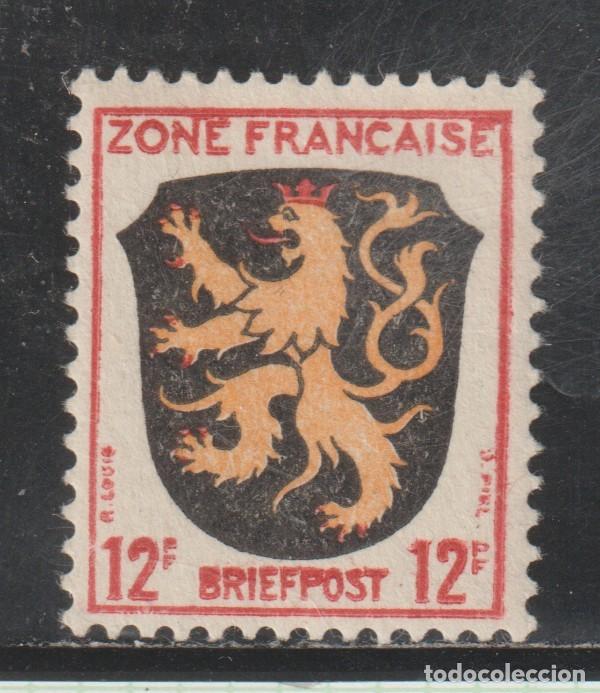 Sellos: ALEMANIA - ZONA FRANCESA // YVERT 6 // 1945 ... NUEVO SIN FIJASELLOS