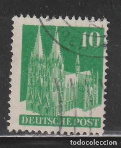 Sellos: ALEMANIA - ZONA ANGLOAMERICANA // YVERT 48 A // 1948 ... USADO