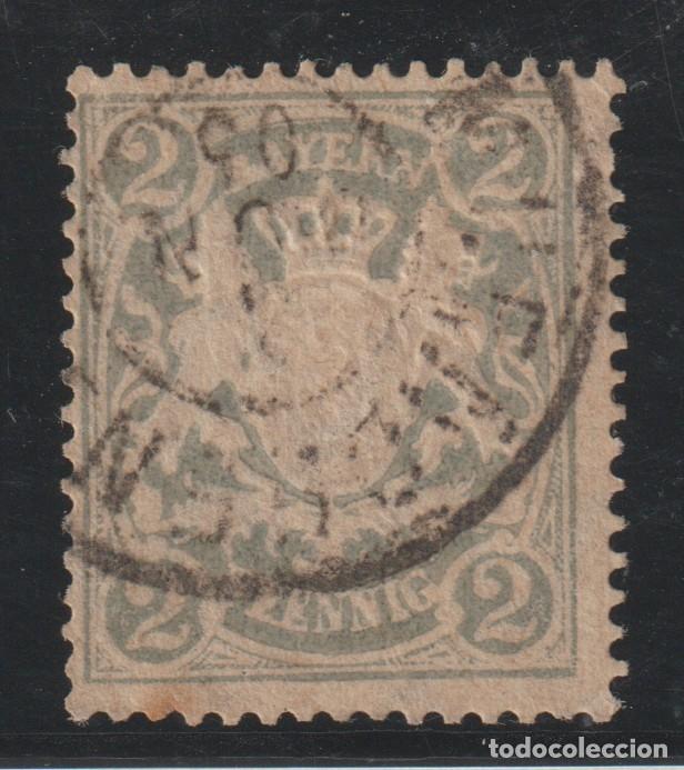 Sellos: ALEMANIA - BAVIERA // YVERT 58 // 1888-04 ... USADO