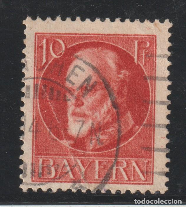 Sellos: ALEMANIA - BAVARIA // YVERT 96 // 1914 ... USADO
