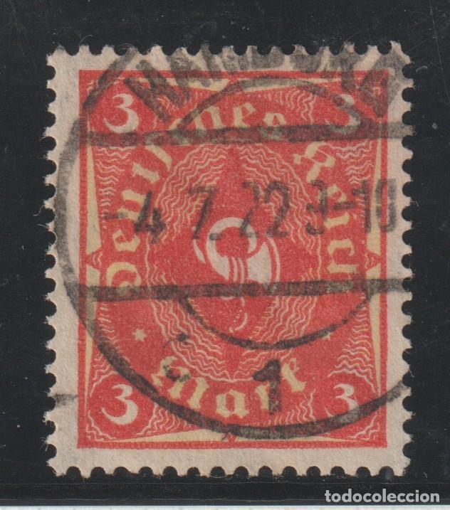 Sellos: ALEMANIA - REPUBLICA DE WEIMAR // YVERT 206 // 1922 ... USADO