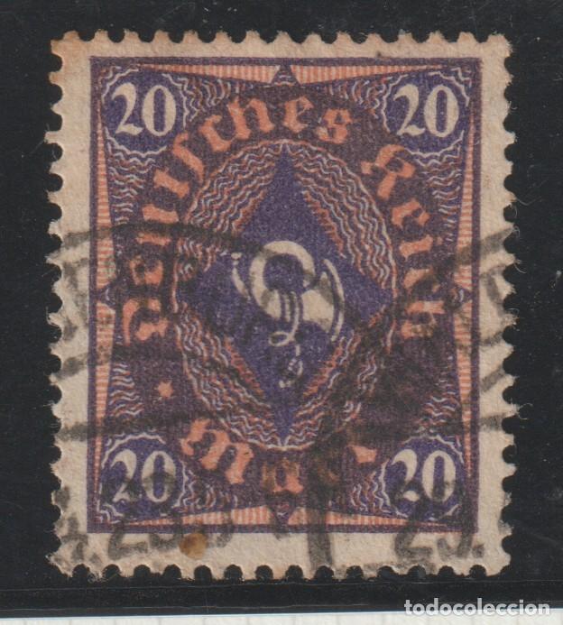 Sellos: ALEMANIA - REPUBLICA DE WEIMAR // YVERT 201 // 1922-23 ... USADO