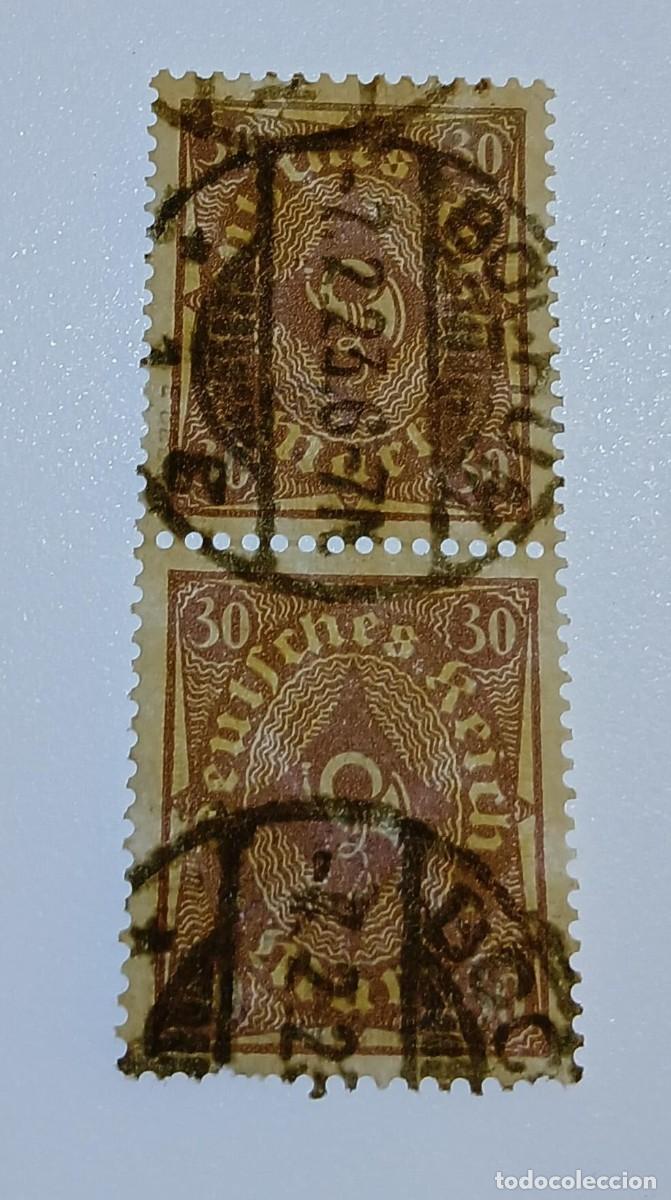 Sellos: Alemania 1922 M208 tipo 2. Firmado inflaBerl&iacute;n y BPP