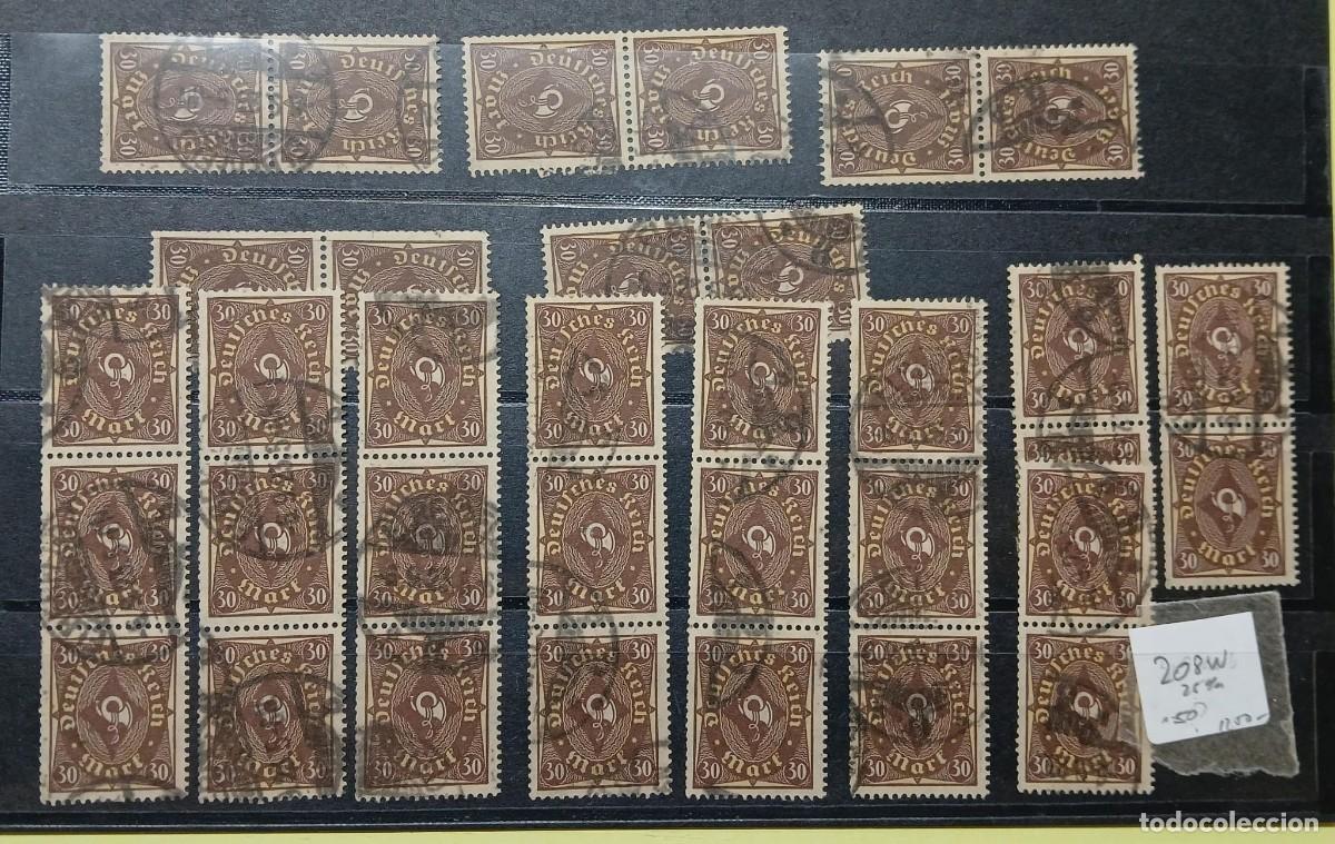 Sellos: Gran lote M208W mas de 1250euros en Catalogo