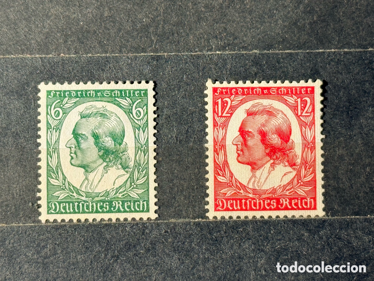 Sellos: Alemania. Deutsches Reich. 1934. Mi 554/555. Nuevos **