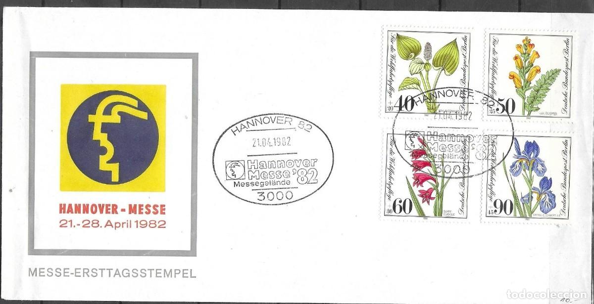 Sellos: FDC BERLIN 1981, YT 611/ 14