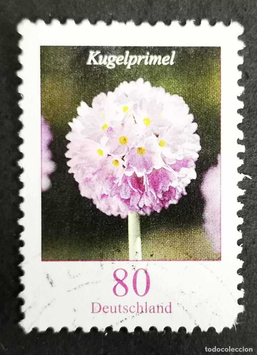 Sellos: Sello Alemania R.Federal 2014, Flores definitivas: Pr&iacute;mula de muslo, 80 ct Michel: DE 3115