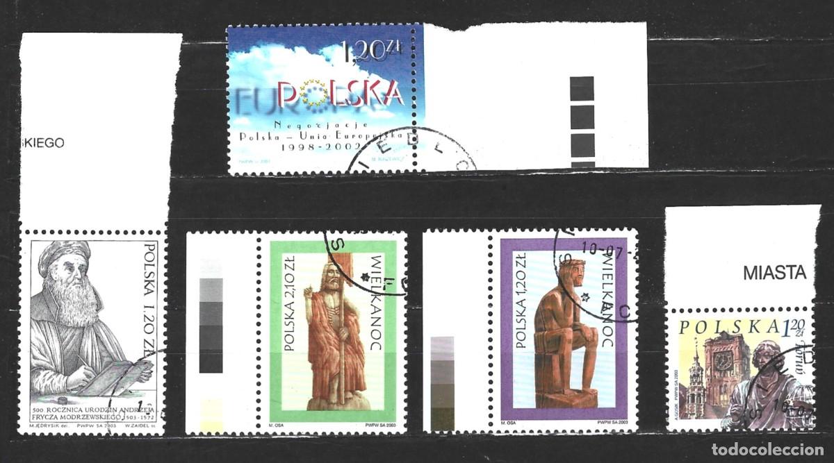 Sellos: POLONIA - 2003 - LOTE DE CULTURA CON BORDES - SELLADOS PERO TIENEN GOMA
