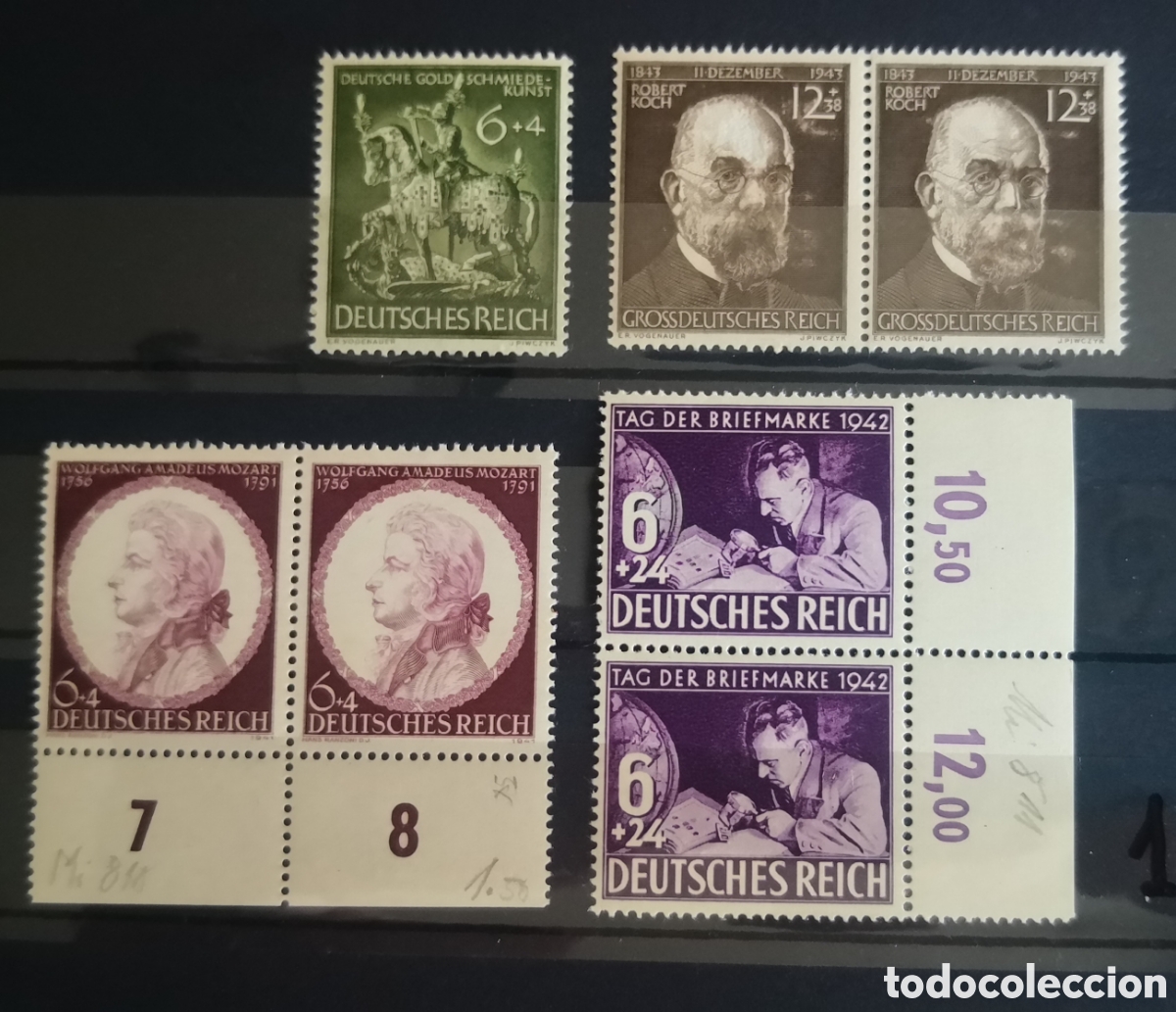 Sellos: Lote sellos Alemania III REICH