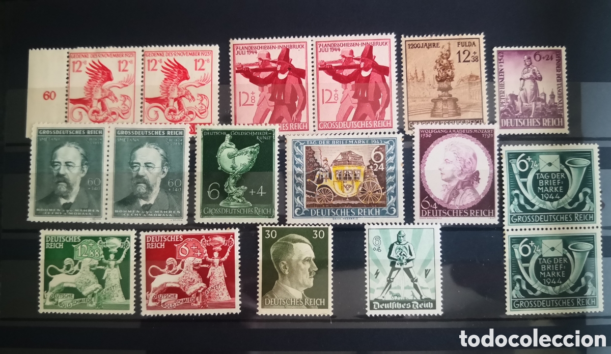 Sellos: Lote sellos Alemania III Reich MNH