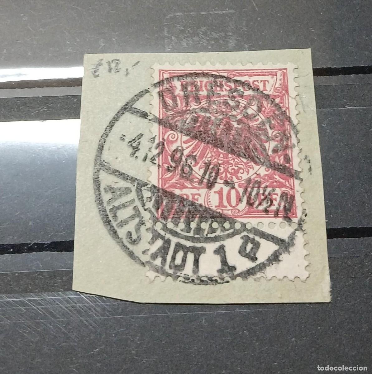 Sellos: Alemania M47 Con campo abajo. firmado BPP
