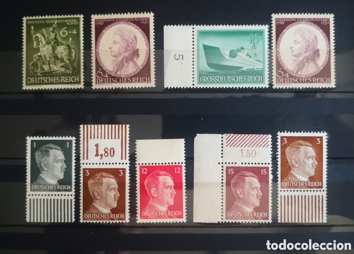 Sellos: Lote sellos Alemania III Reich