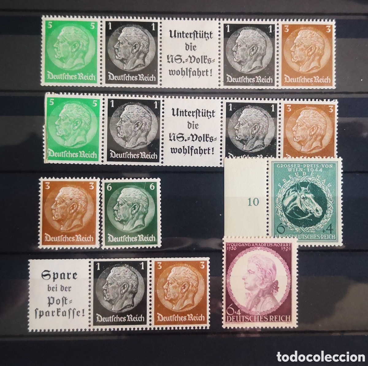 Sellos: Lote sellos Alemania III Reich. MNH