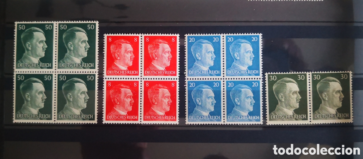 Sellos: Tercer Reich alem&aacute;n (Deutsches Reich) efigie de Adolf Hitler 1941