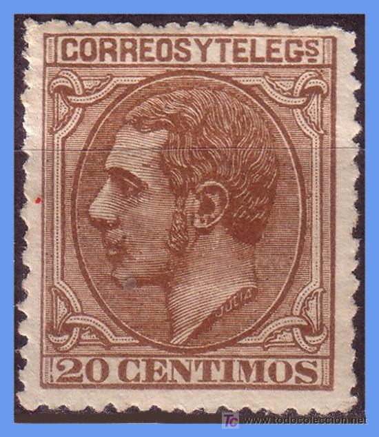 Sellos: 1879 ALFONSO XII, N&ordm; 203 - Foto 1