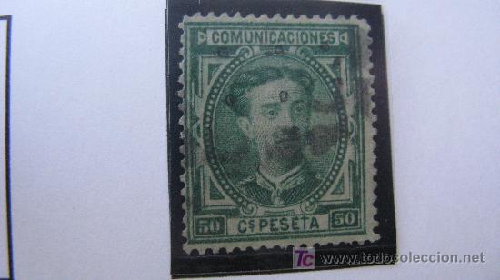 Sellos: 1876 alfonso XII  edidil 179 - Foto 1